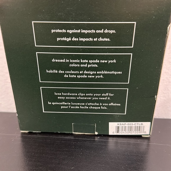 Kate Spade AirPods case 3rd generation city leopard - Picture 2 of 2